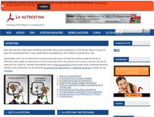 Tablet Screenshot of laautoestima.com